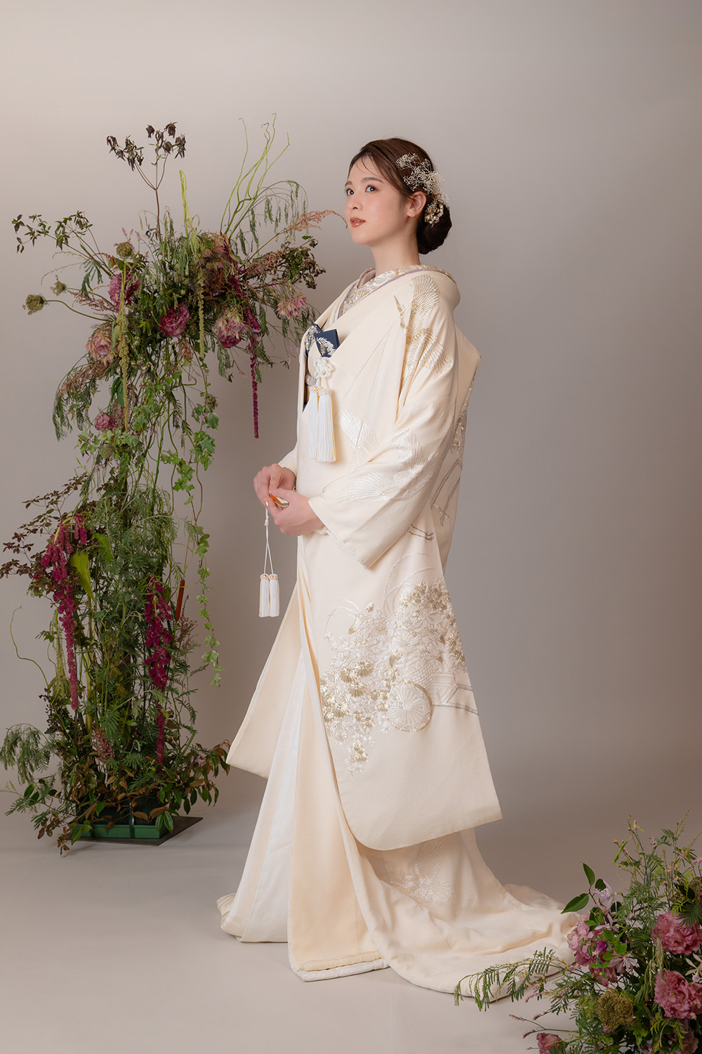 白無垢 - ボルボレッタ ブライダル千代